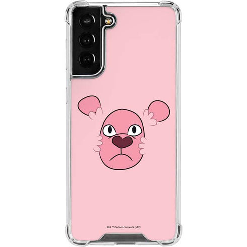 Cartoon Network Steven Universe Steven Universe Pink Lion Galaxy S21 FE Clear Case